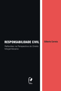Responsabilidade civil — Reflexões na Perspectiva do Direito Moçambicano