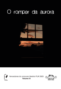 O romper da aurora — Vol. III